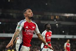 Mikel Arteta đưa Gabriel Jesus lên mây