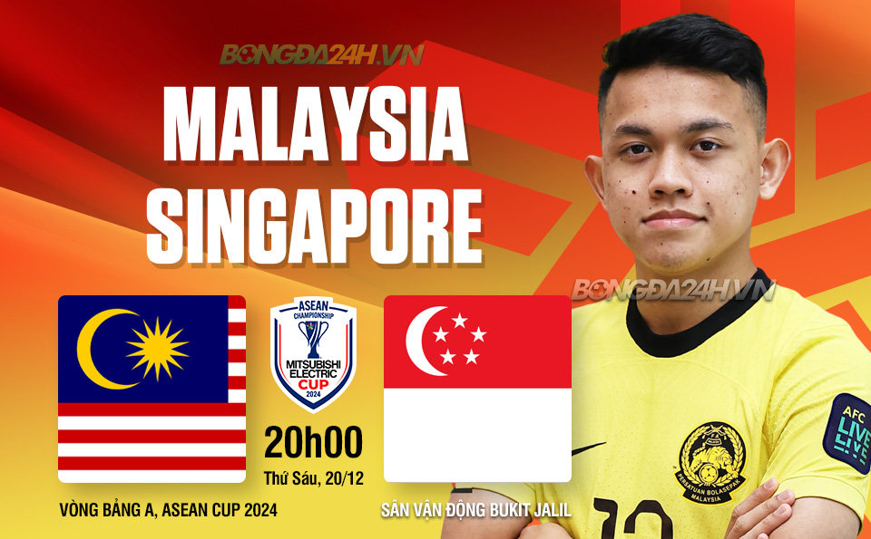 Nhan dinh Malaysia vs Singapore