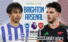 Nhận định Brighton vs Arsenal (0h30 ngày 5/1): Tiếp tục vượt khó