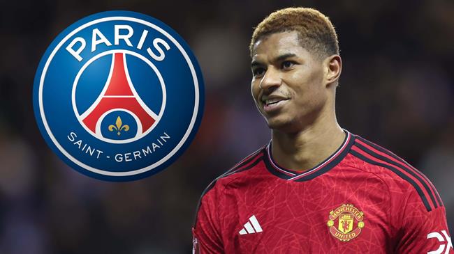 Marcus Rashford tung duoc don doan la muc tieu hang dau cua PSG.