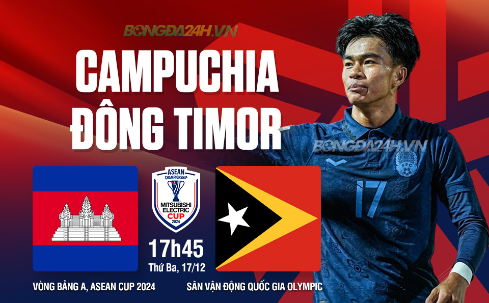 Campuchia vs Timor Leste