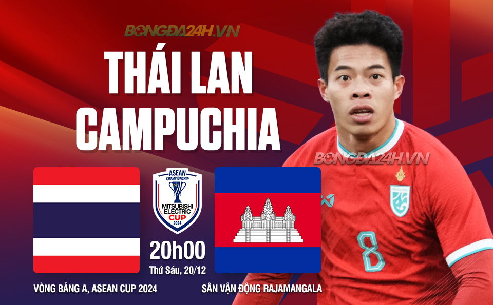 Nhan dinh Thai Lan vs Campuchia